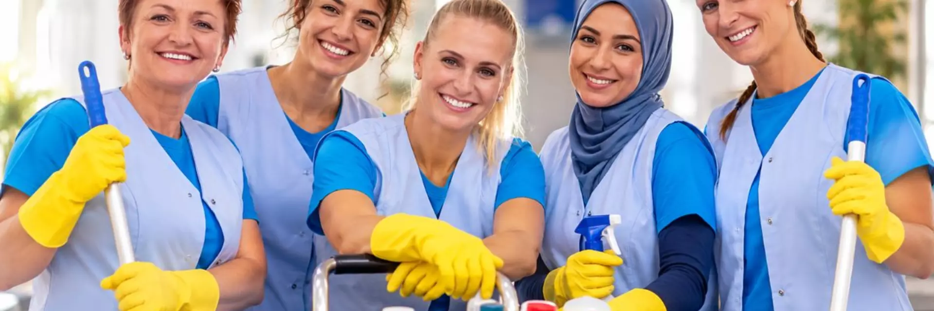 Mitarbeiter der Hauswirtschaft auf Gut Holmecke